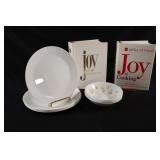 Corelle Dishware Sets & Joy of Cooking Books