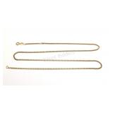 10K Yellow Gold Chain Link Necklace