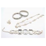 Costume Jewellery Necklace, Bracelets & Earrings