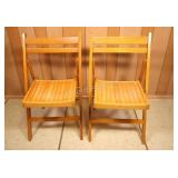 Mid-Century Modern Folding Chairs, Romania