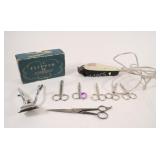 VTG Grooming Sets w Various Scissors & Trimmer