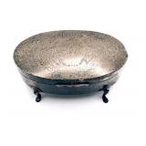 Sterling Silver Footed Trinket Box