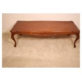 French Provincial Tradition, Carved Coffee Table