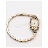 Silvana Ancre Ladies Watch w Gold Filled Band