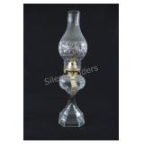 VTG Clear Glass Oil Kerosene Lamp & Chimney