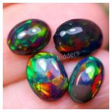 $8,150 Appraisal - 3.26ct Cert. Black Opal Gems
