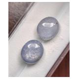 $4,725 Appraisal -5.25ct Cert. Blue Star Sapphires