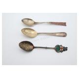Antique Sterling Silver Collector Ontario Spoons