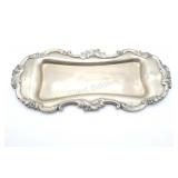 Antique Silver Snuffer Sterling Tray