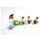 Fisher-Price Gabby Goofies Wooden Duck Pull Toy