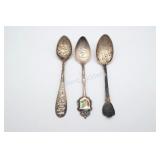 Antique Sterling Silver Collector Ontario Spoons