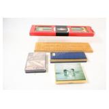 Collection of VTG Cribbage Boards & Playing Cards