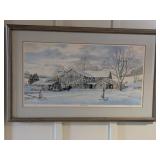 Jack Wemp 'Maple Sugar Time' Litho L.E #140 /1,000
