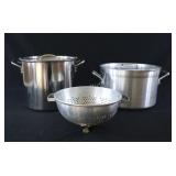 Stainless & Commercial Grand Aluminum Stock Pots