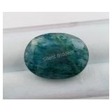 $14,520 App. - 9.68ct Cert. Zambian Emerald Gem