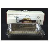 NEW - Wares & Wares Fish Poacher w Roaster