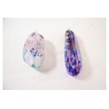 Handcrafted, Hand-blown Art Glass Witch Balls