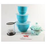 Teavana Perfectea Maker, Dash Egg Cooker, Bowls