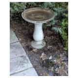 Concrete 2PC Bird Bath