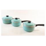 VTG Club Aluminum Cookware Pots w Lids .