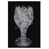 1890 EAPG O'Hara Glass Bouquet Vase
