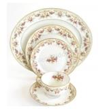 Limoges Porcelain Luncheon Set 34 PCS