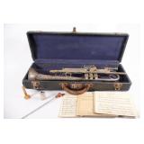 1932-37 Monar Trumpet by Buescher Band w Case