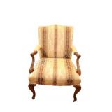 French Provincial Style Accent Armchair
