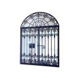 Wrought Iron Garden Gate Wall Mirror.