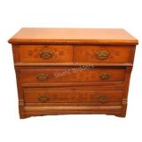 Antique Eastlake Chest of Drawers - 1870 and 1890