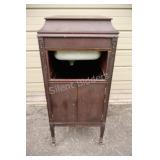 Colonial Repurposed w Stainless Sink Cabinet