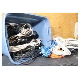 MISC Basket of Coax, Ethernet & 22/2 PR Wire