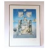 Signed # 300/300 Salvador Dali First Study Madonna