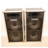 Pair of Traynor CS-1012H Passive PA Speakers
