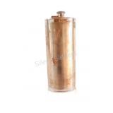 Antique 11" Silverplate Hip Flask