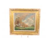 Original Signed L. Brooks Signed Landscape Artwork