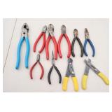 Assortment of Pliers and Wire Cutters