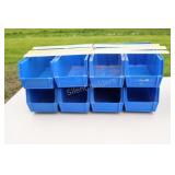 Set of 8 Plastic Parts Bins (3 of 3)