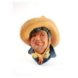 Bossons Chalkware Character Wall Mask