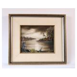 VTG Original Signed Bodo Lohse Landscape Artwork