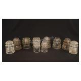 VTG Clear Glass Electrical Insulators