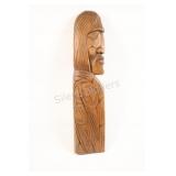 Native Carved Chief Raven by Sequilem, Stan Joseph