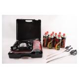 NEW - Portable Butane Gas Stove w Containers