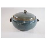 Artisian Pottery Lidded Casserole Baking Dish