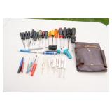 Assortment of Mostly Mini Screwdrivers