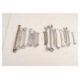 Assortment of Open & Closed Box Wrenches