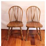 VTG Solid Wood Windsor-Style Chair