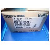 50lb Box of Galvanized 1 1/4" Roofing Nails