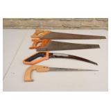 Assortment of Hand Saws