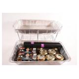 Aluminum Chafing Dish Buffet w Stainless Stands